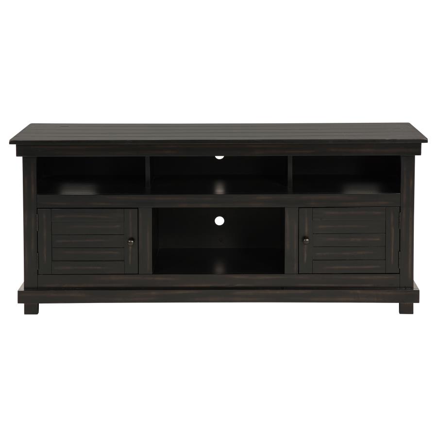 Payne 60-inch TV Stand Media Console Distressed Java view 3
