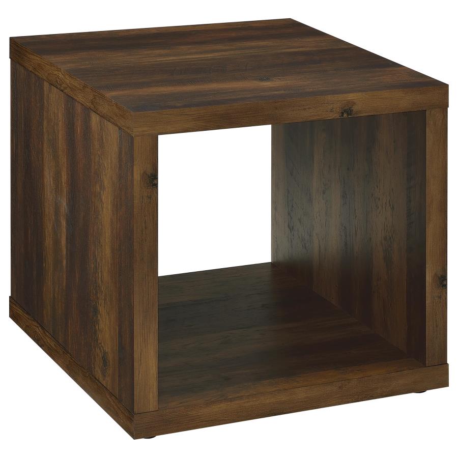 Frisco 2-piece Coffee and End Table Set Dark Pine view 3