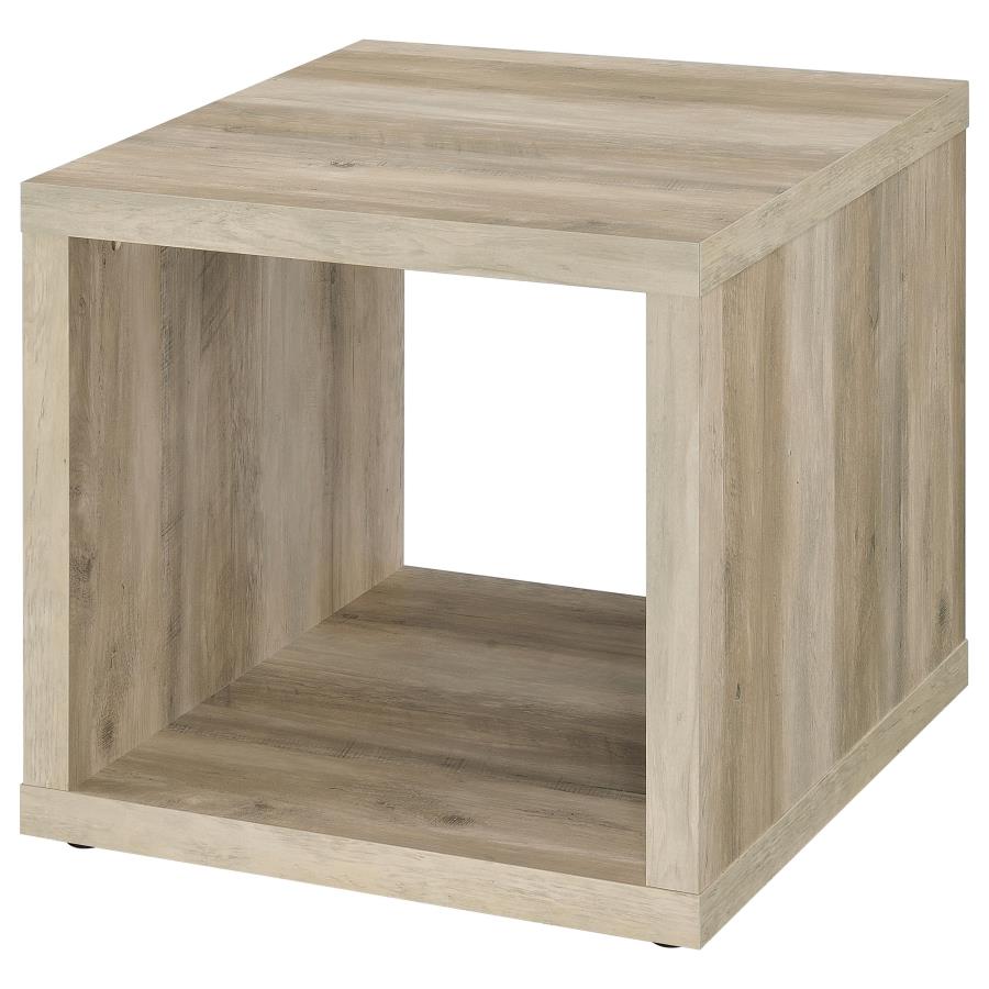 Frisco 3-piece Coffee and End Table Set Distressed Pine view 5
