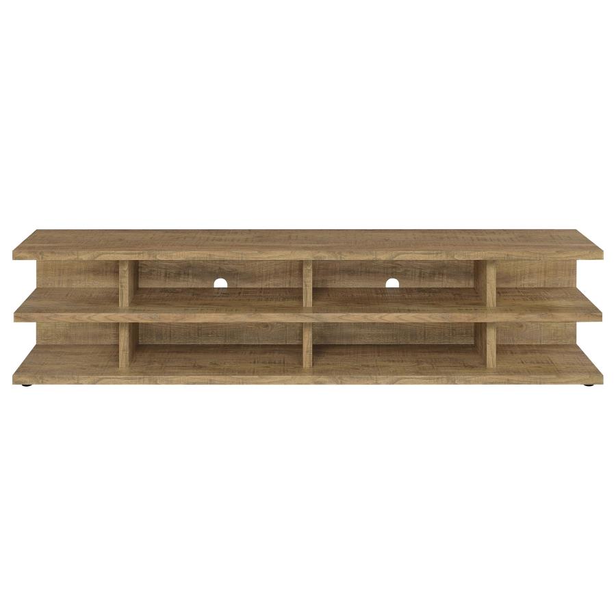Cartmill 78-inch 2-tier TV Stand Media Console Mango view 3