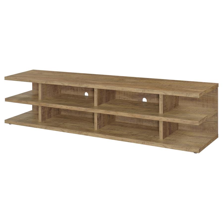Cartmill 78-inch 2-tier TV Stand Media Console Mango view 4