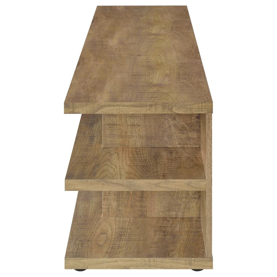 Cartmill 78-inch 2-tier TV Stand Media Console Mango view 5