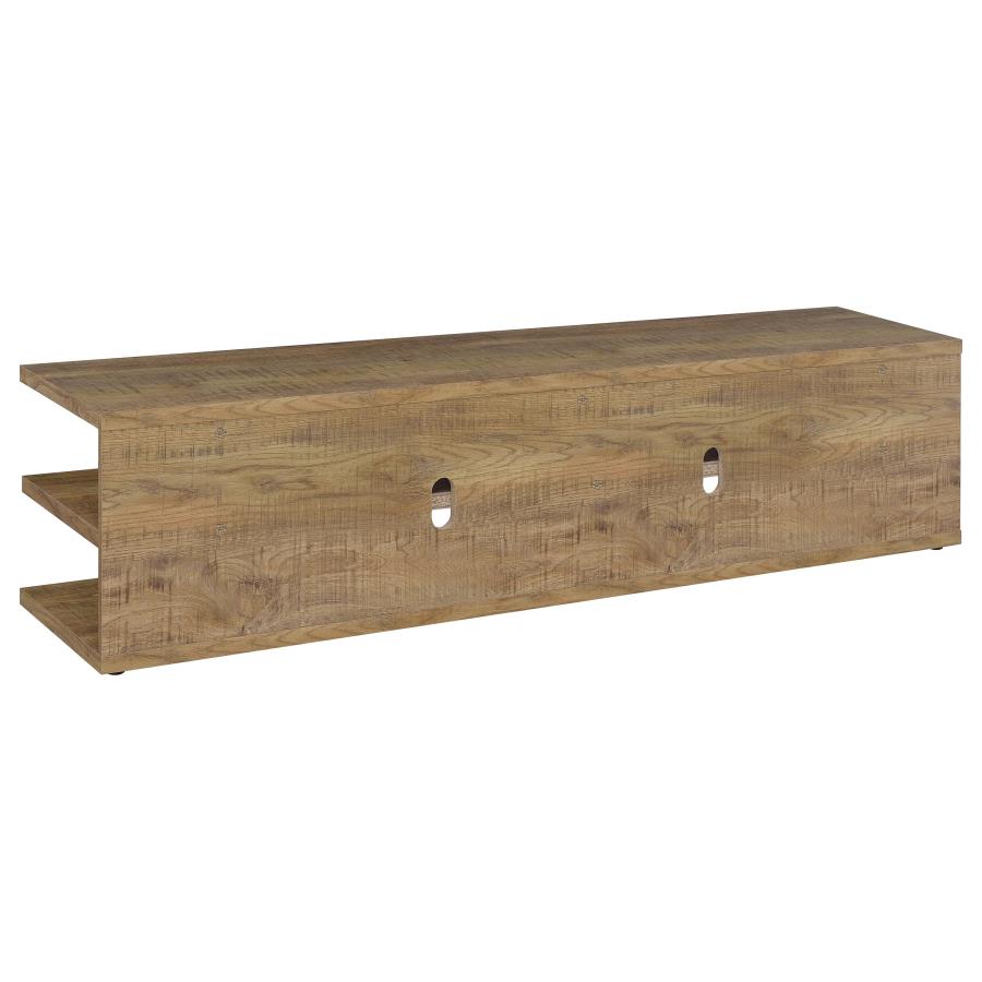 Cartmill 78-inch 2-tier TV Stand Media Console Mango view 6
