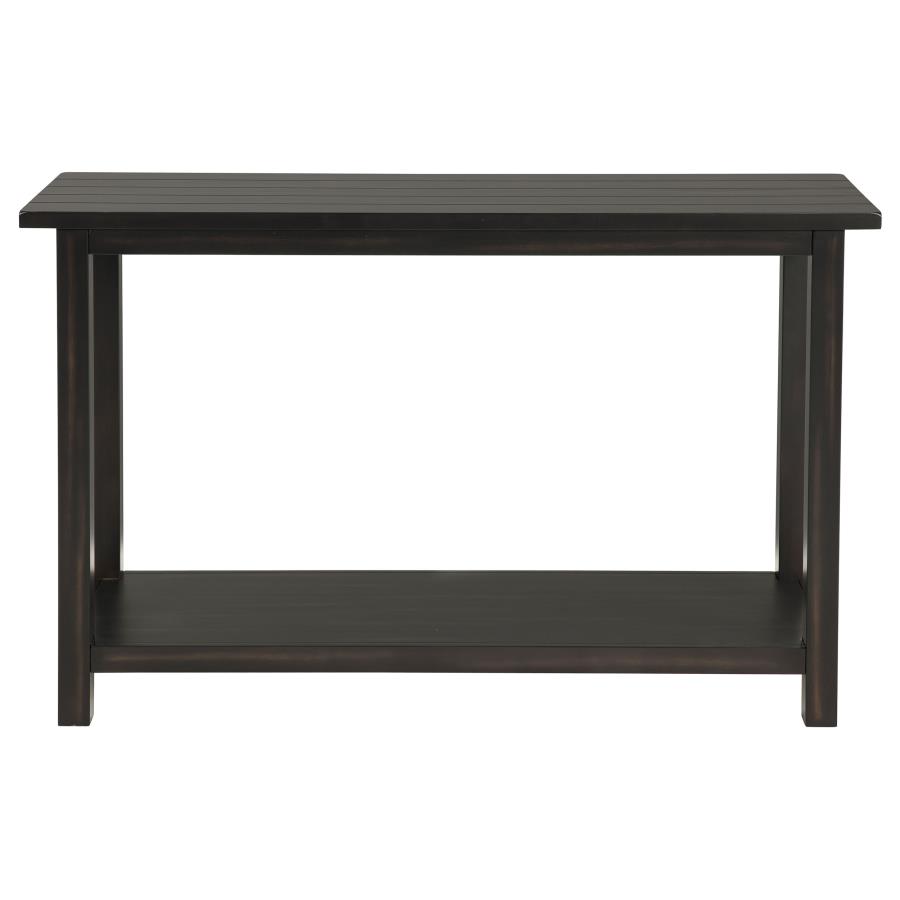 Payne Wood Entryway Sofa Console Table Java view 3