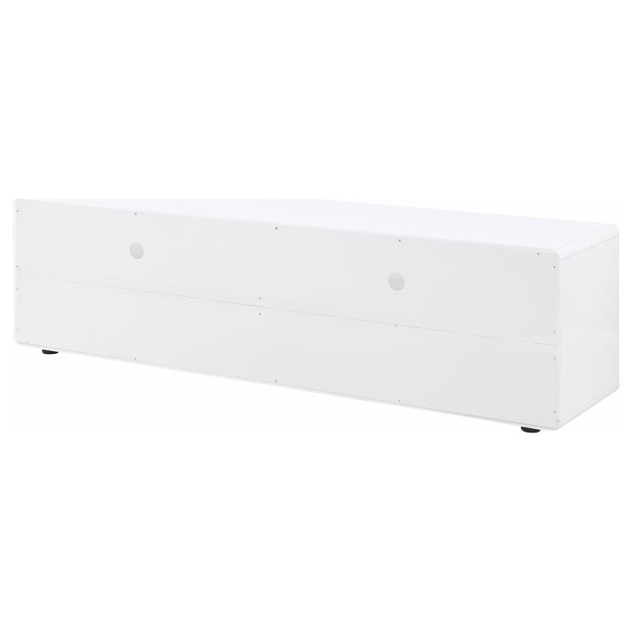 Ellice 71-inch TV Stand Media Console White view 7