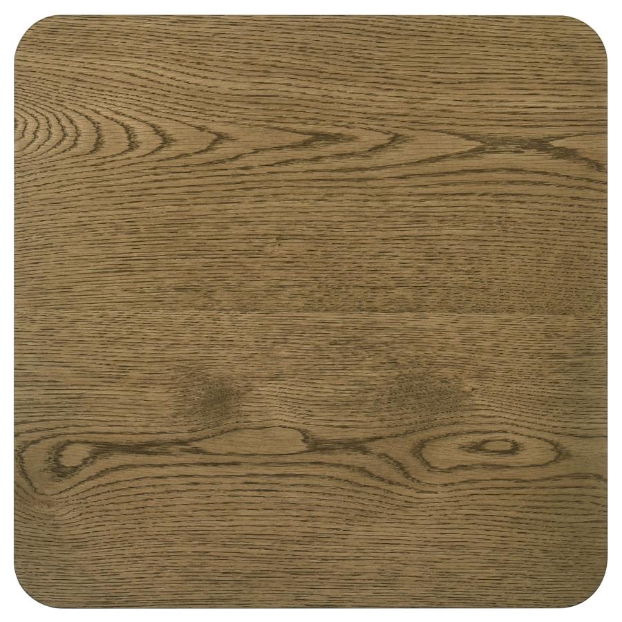 Castlewood Engineered Wood Accent Side End Table Brown Oak view 5