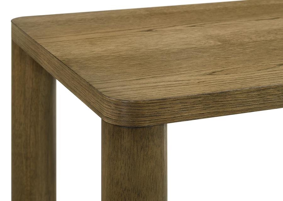Castlewood 2-piece Cocktail Coffee Table Set Brown Oak view 7