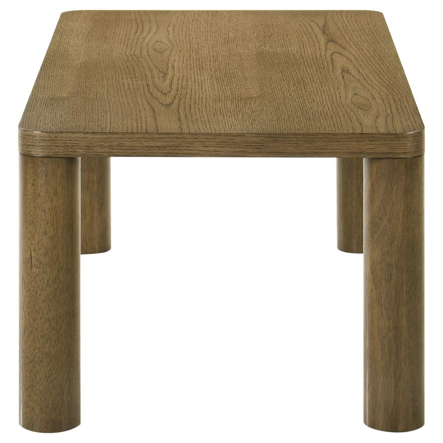 Castlewood Engineered Wood Cocktail Coffee Table Brown Oak view 4