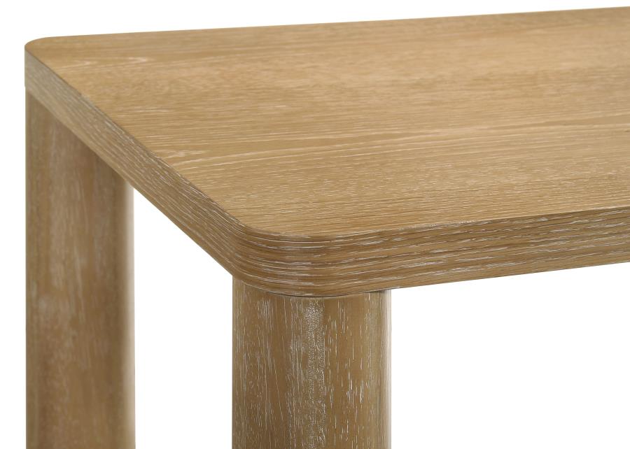 Castlewood 3-piece Cocktail Coffee Table Set Light Oak view 7