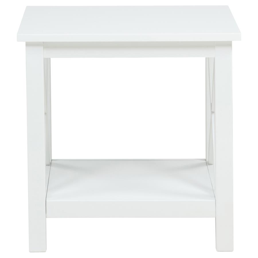 Skyview 2-piece Rectangular Lift Top Coffee Table Set White view 6