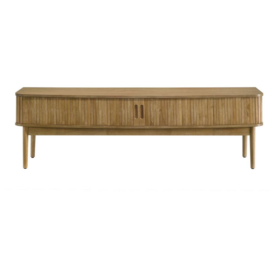 Croyden 71-inch TV Stand Media Console Weathered Natural view 3