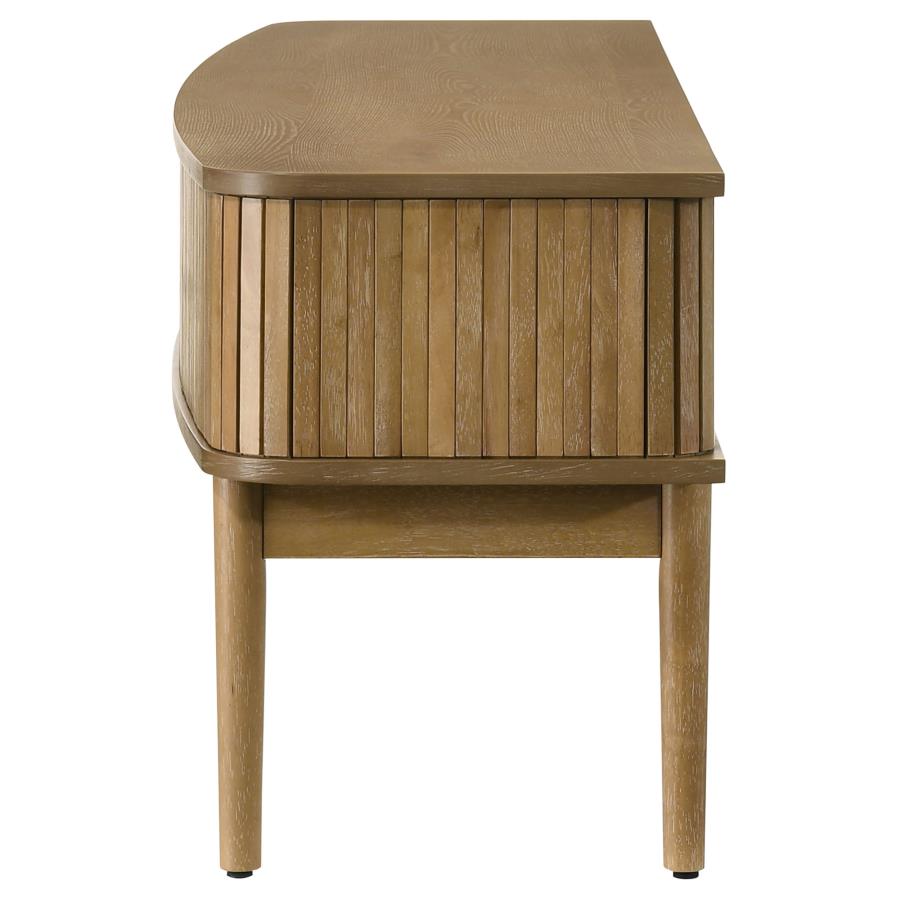 Croyden 71-inch TV Stand Media Console Weathered Natural view 6