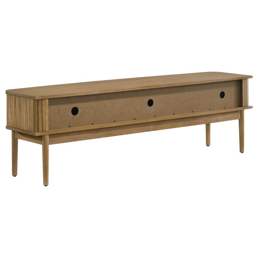 Croyden 71-inch TV Stand Media Console Weathered Natural view 7