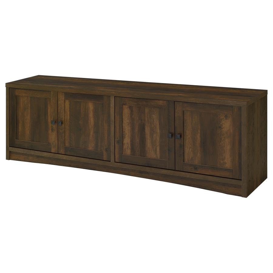 Laughlin 3-piece Entertainment Center TV Stand Dark Pine view 6