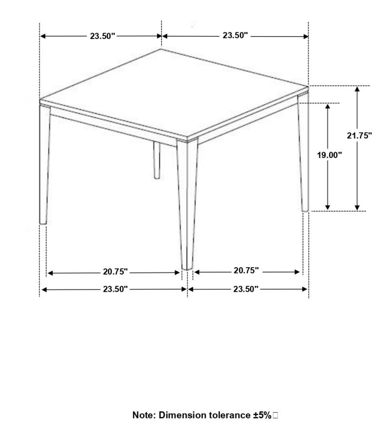 Mozzi Square Faux Marble Side End Table Grey and Black view 7