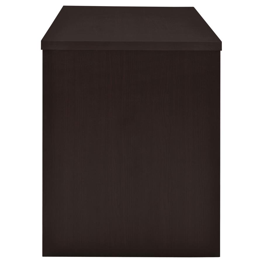 Irving 47-inch 2-drawer Office Computer Desk Cappuccino view 7