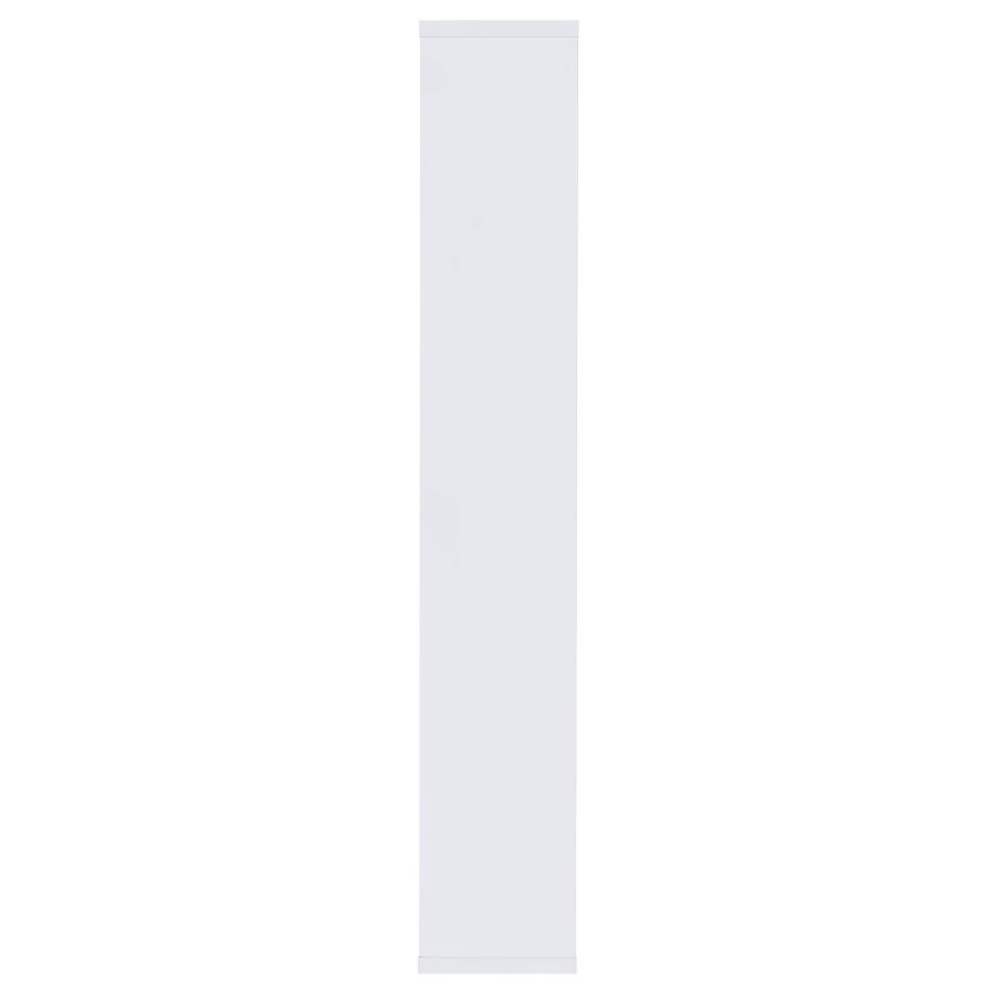Corey 71-inch 8-shelf Bookshelf White view 5