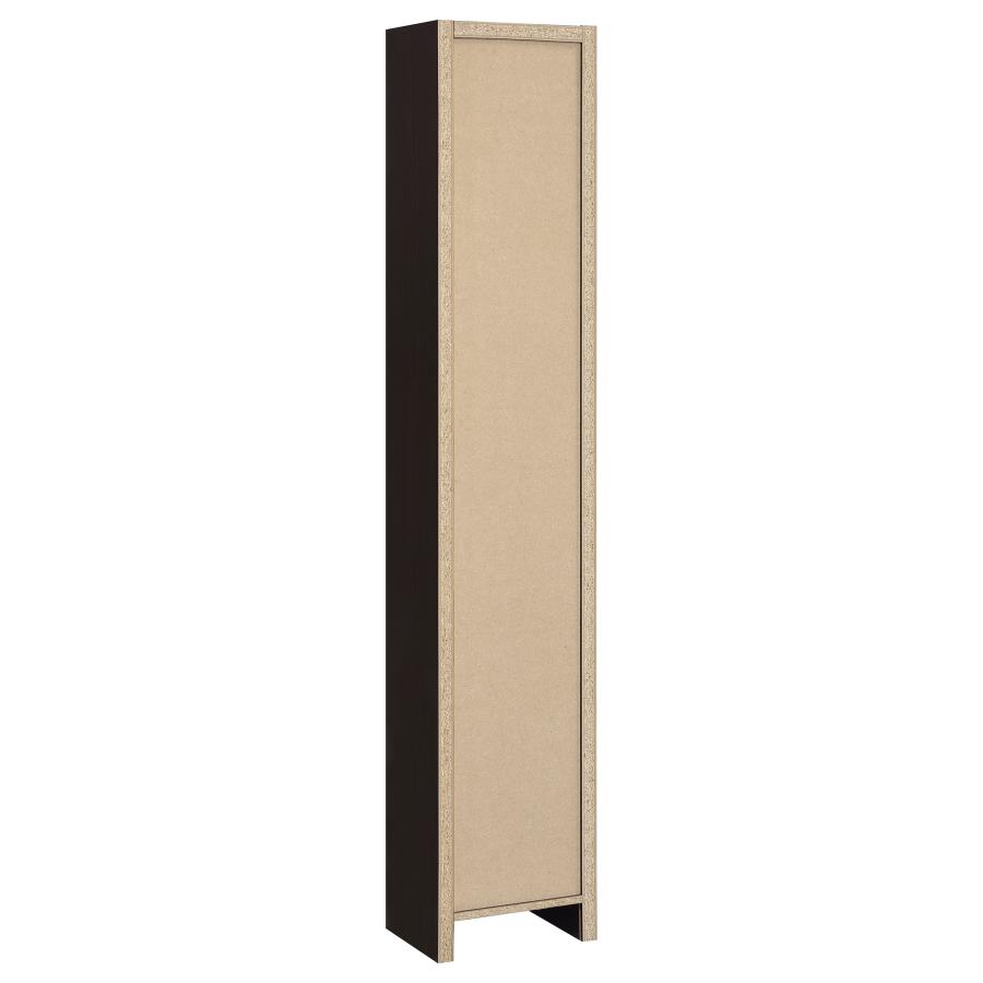 Eliam 71-inch 8-shelf Bookcase Cappuccino view 5