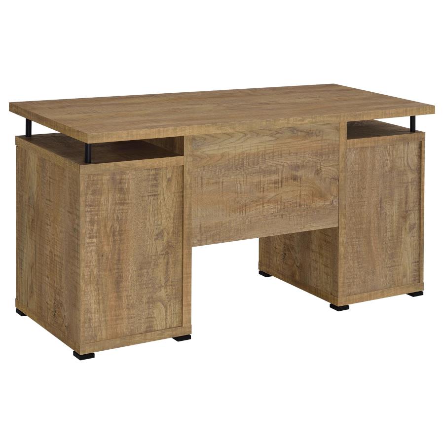 Tracy 55-inch 2-drawer Office Computer Desk Mango view 6