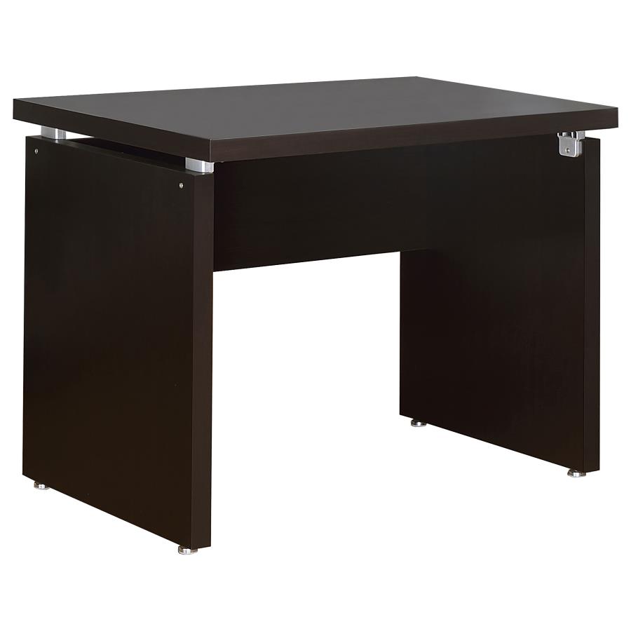 Skylar L-Shape Desk with Mobile File Cabinet Cappuccino view 5