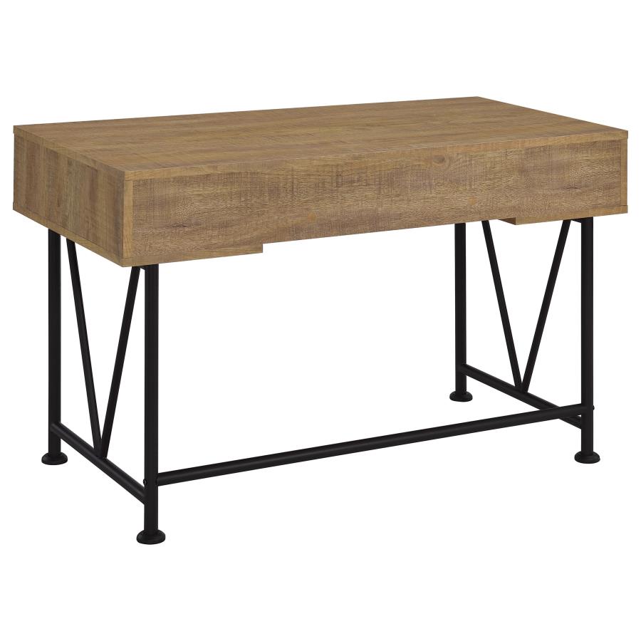 Analiese 47-inch 3-drawer Writing Desk Mango view 7