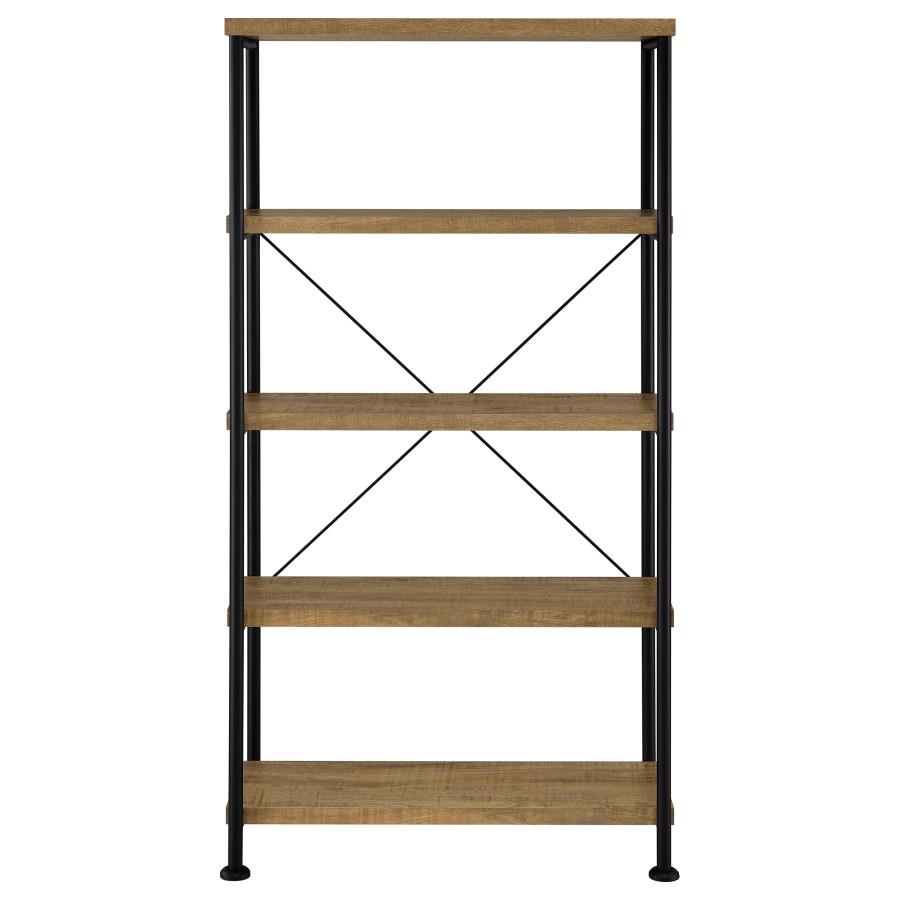 Analiese 63-inch 4-shelf Bookshelf Mango view 3