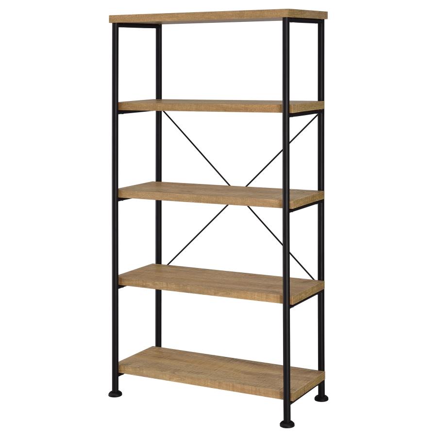 Analiese 63-inch 4-shelf Bookshelf Mango view 4