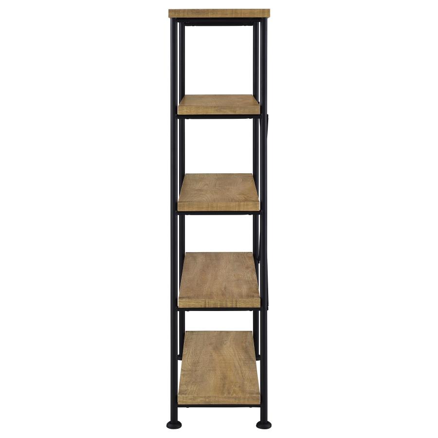 Analiese 63-inch 4-shelf Bookshelf Mango view 5