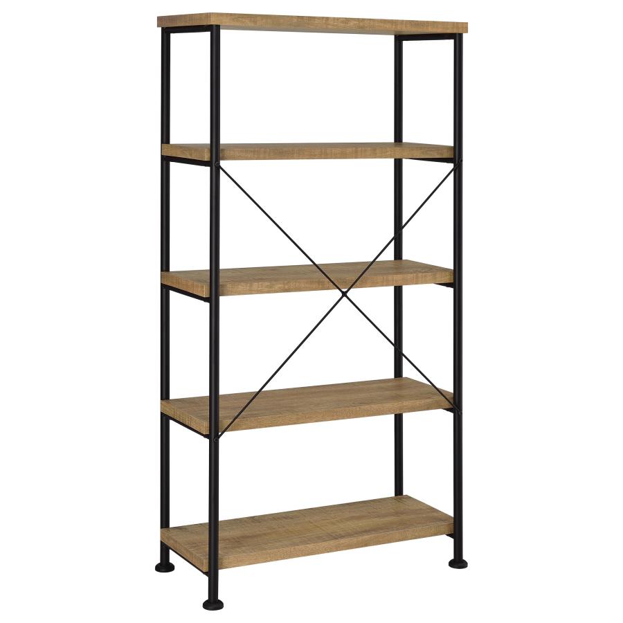 Analiese 63-inch 4-shelf Bookshelf Mango view 6