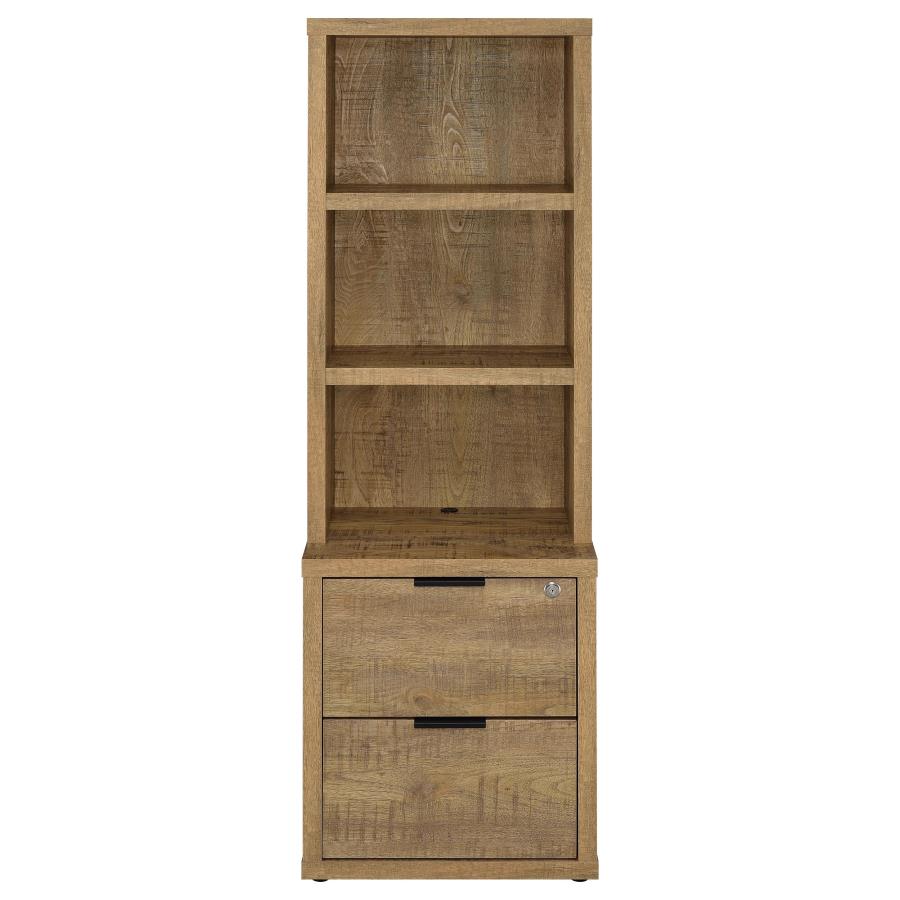 Westpark 3-piece Wall Unit Bookcase Set with USB Mango view 5