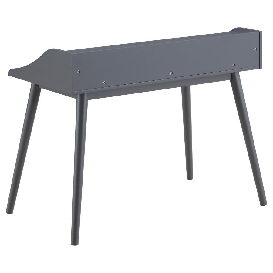 Percy 45-inch 4-compartment Writing Desk Grey view 3