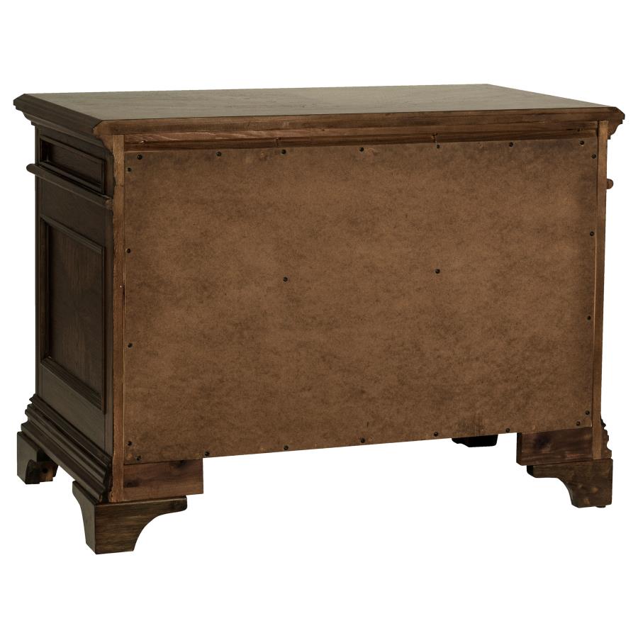 Hartshill 5-drawer Home Office File Cabinet Burnished Oak view 6