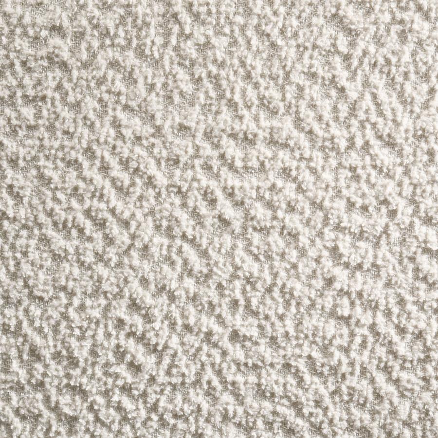 Mesa Boucle Upholstered Tufted Accent Bench Vanilla view 7