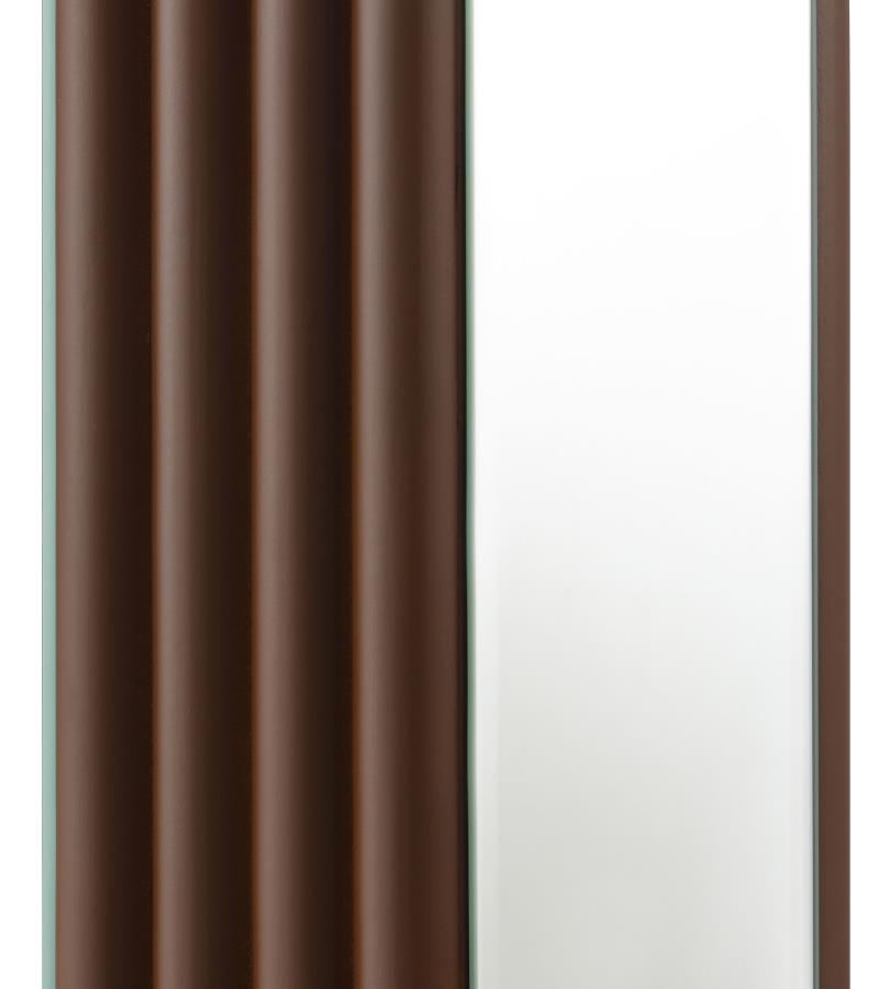 Elena 30-inch Square Tapered Mirrored Table Lamp Brown view 7