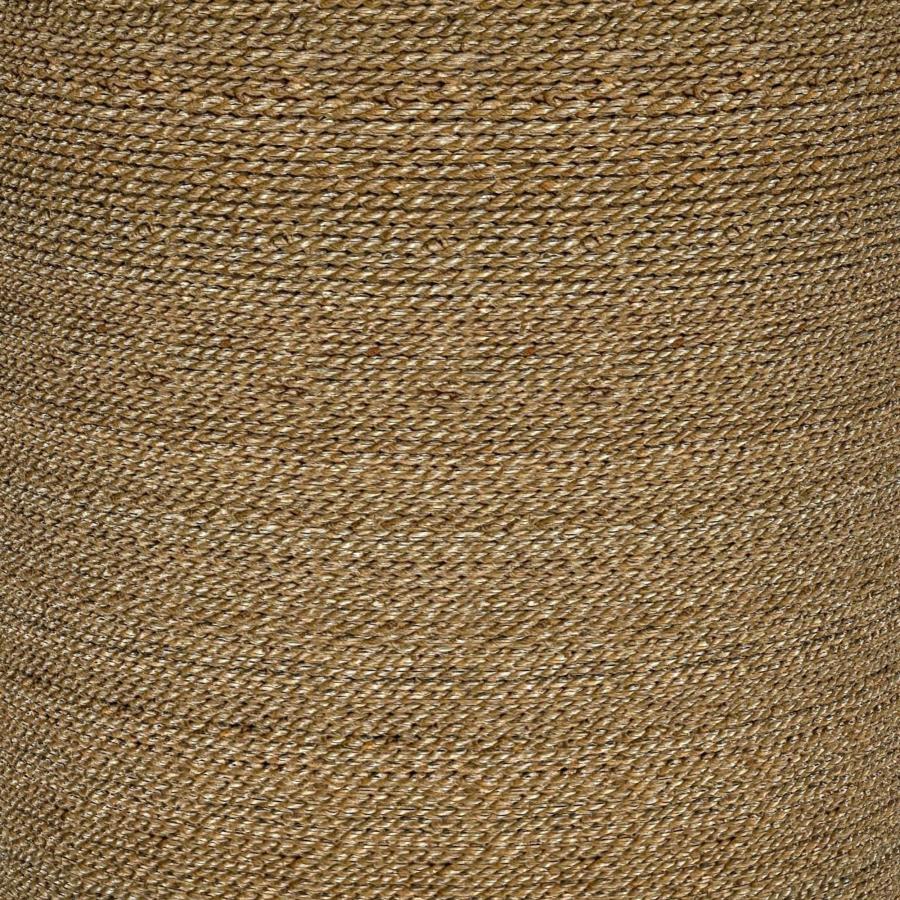 Halden Round Woven Seagrass Accent Side Table Light Brown view 6