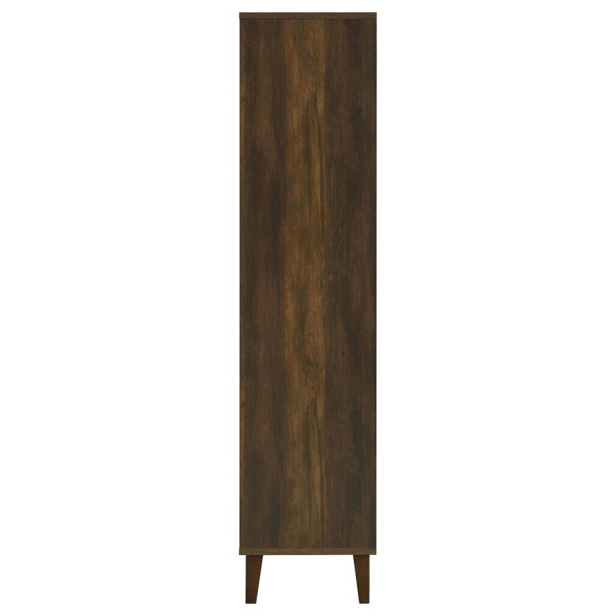 Elouise 4-door Engineered Wood Tall Accent Cabinet Dark Pine view 5