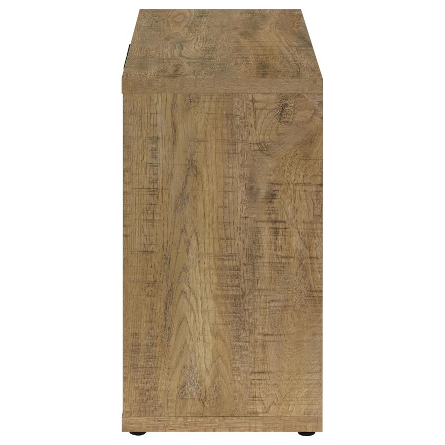 Pepita 2-door Engineered Wood Accent Cabinet Mango Brown view 5