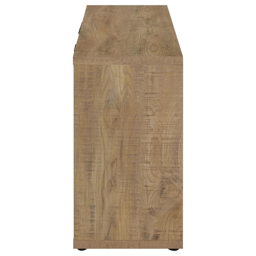 Pepita 3-door Engineered Wood Accent Cabinet Mango Brown view 5