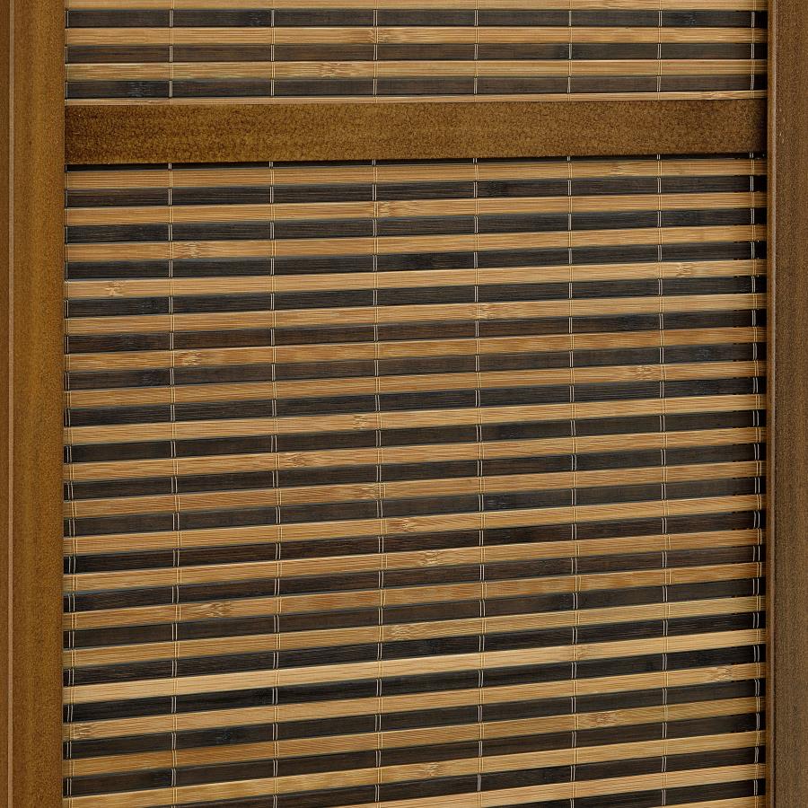Browning 4-panel Bamboo Room Divider Folding Screen Walnut view 6