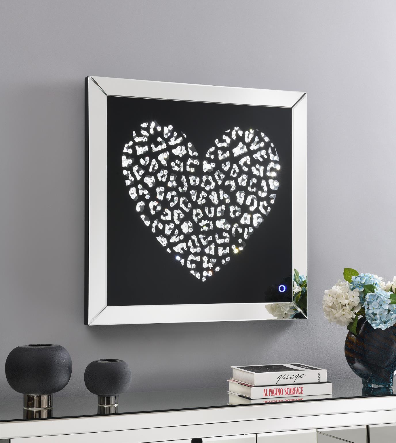 LED WALL ART (HEART) view 2
