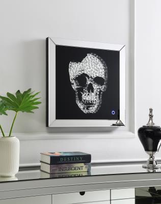 LED WALL ART (SKULL)..