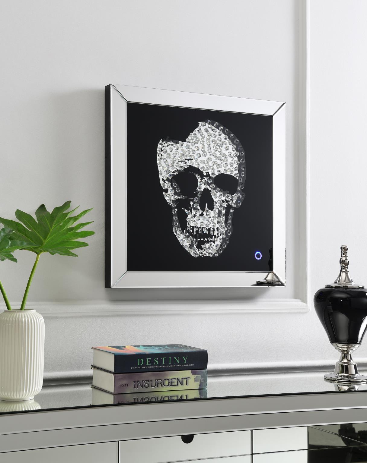 LED WALL ART (SKULL).. view 2