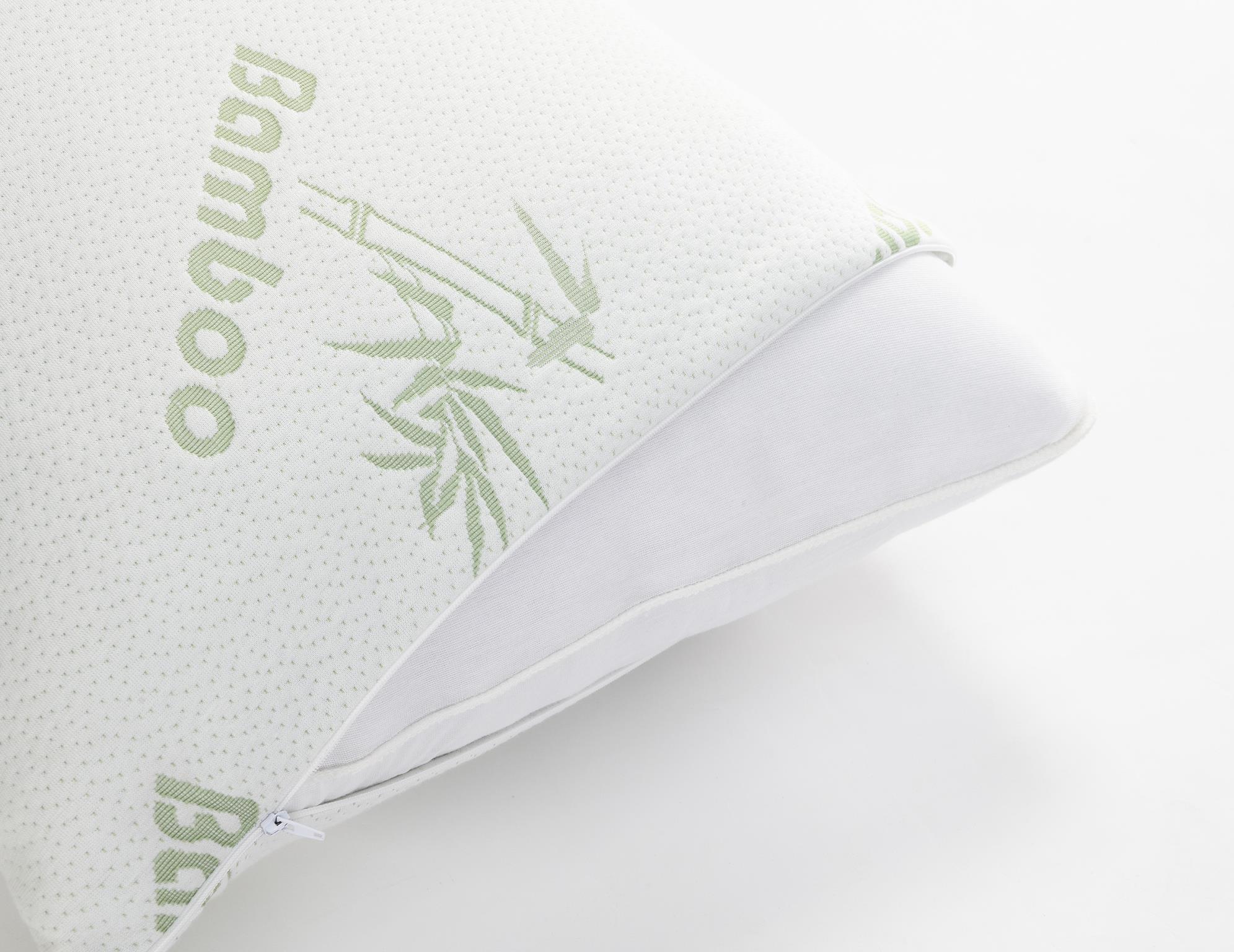 KING SHREDDED BAMBOO MEMORY FOAM PILLOW (SET OF 6 PILLOWS) view 6