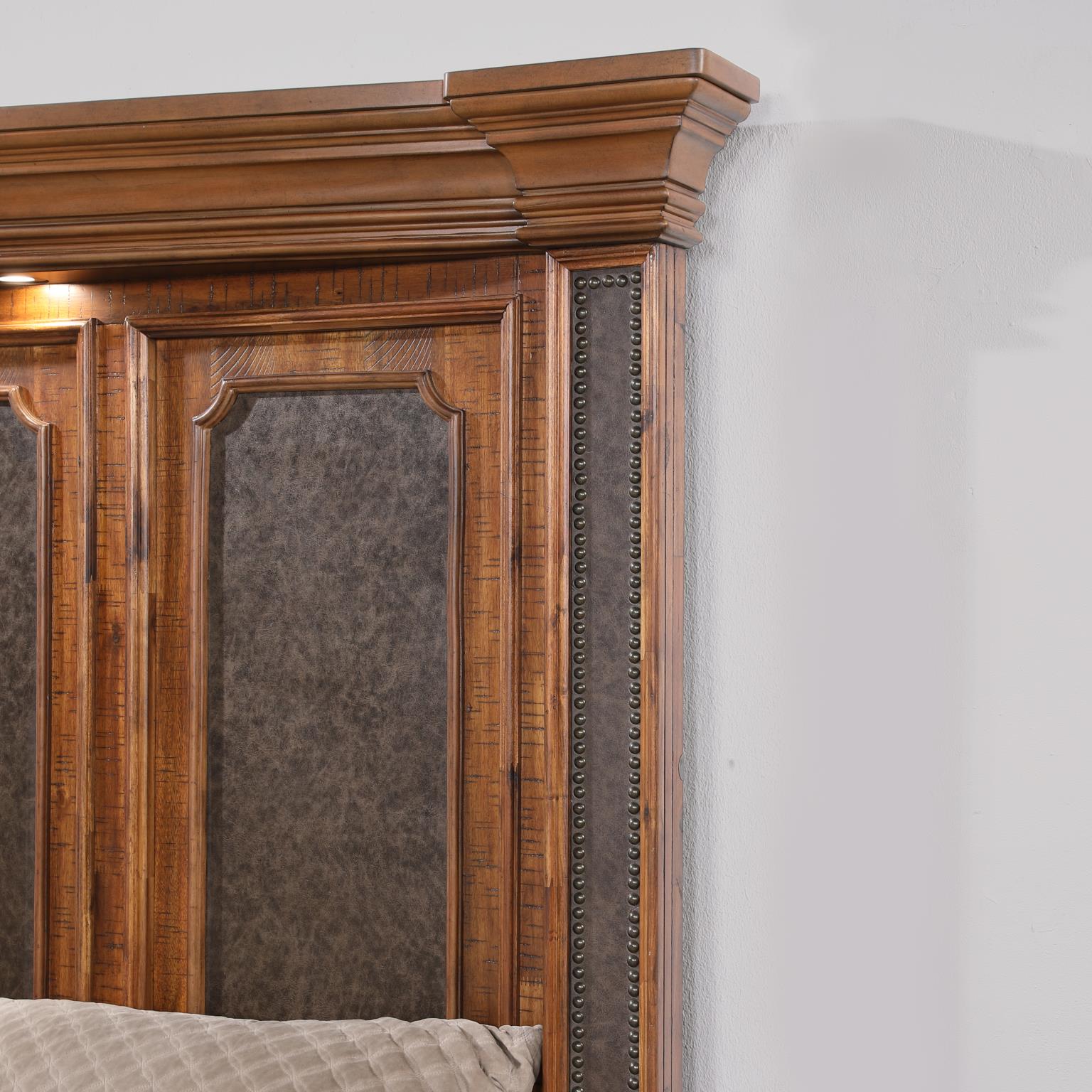 QUEEN BED FRAME - DRESSER - MIRROR - CHEST - NIGHTSTAND view 5