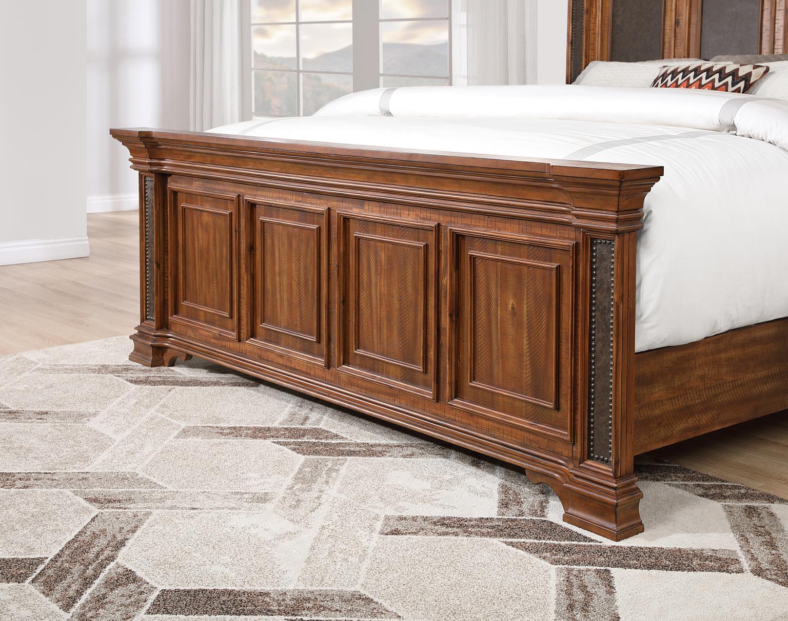 QUEEN BED FRAME - DRESSER - MIRROR view 7