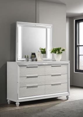 PALE ALMOND MIRROR