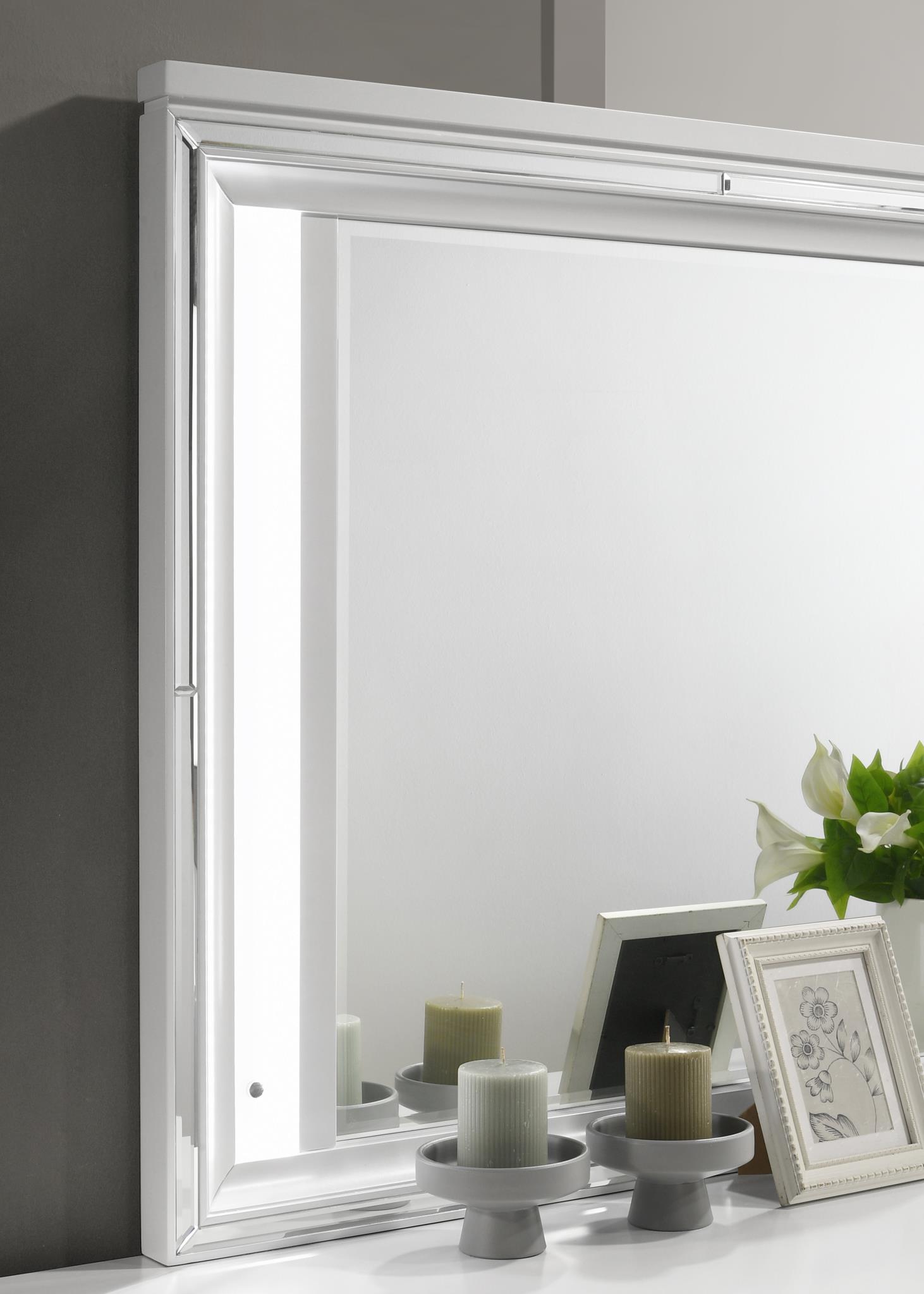 PALE ALMOND MIRROR view 5