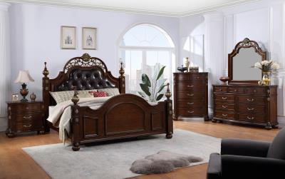 QUEEN BED-DRESSER-MIRROR