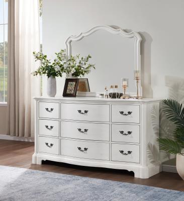 ANTIQUE WHITE DRESSER