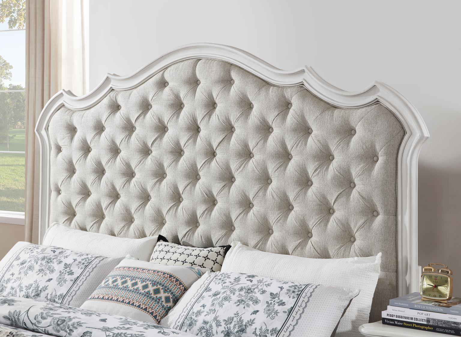 ANTIQUE WHITE MIRROR view 7